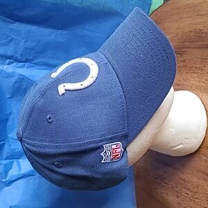 NFL Indianapolis Colts Reebok OnField ball cap hat blue logo one size wool blend